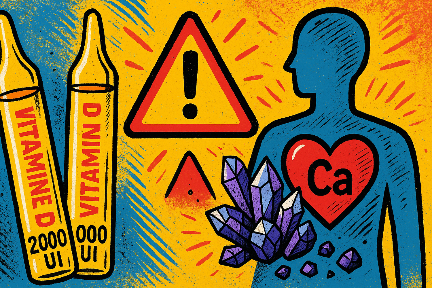 La vitamine D en ampoule : une fausse bonne idée ?