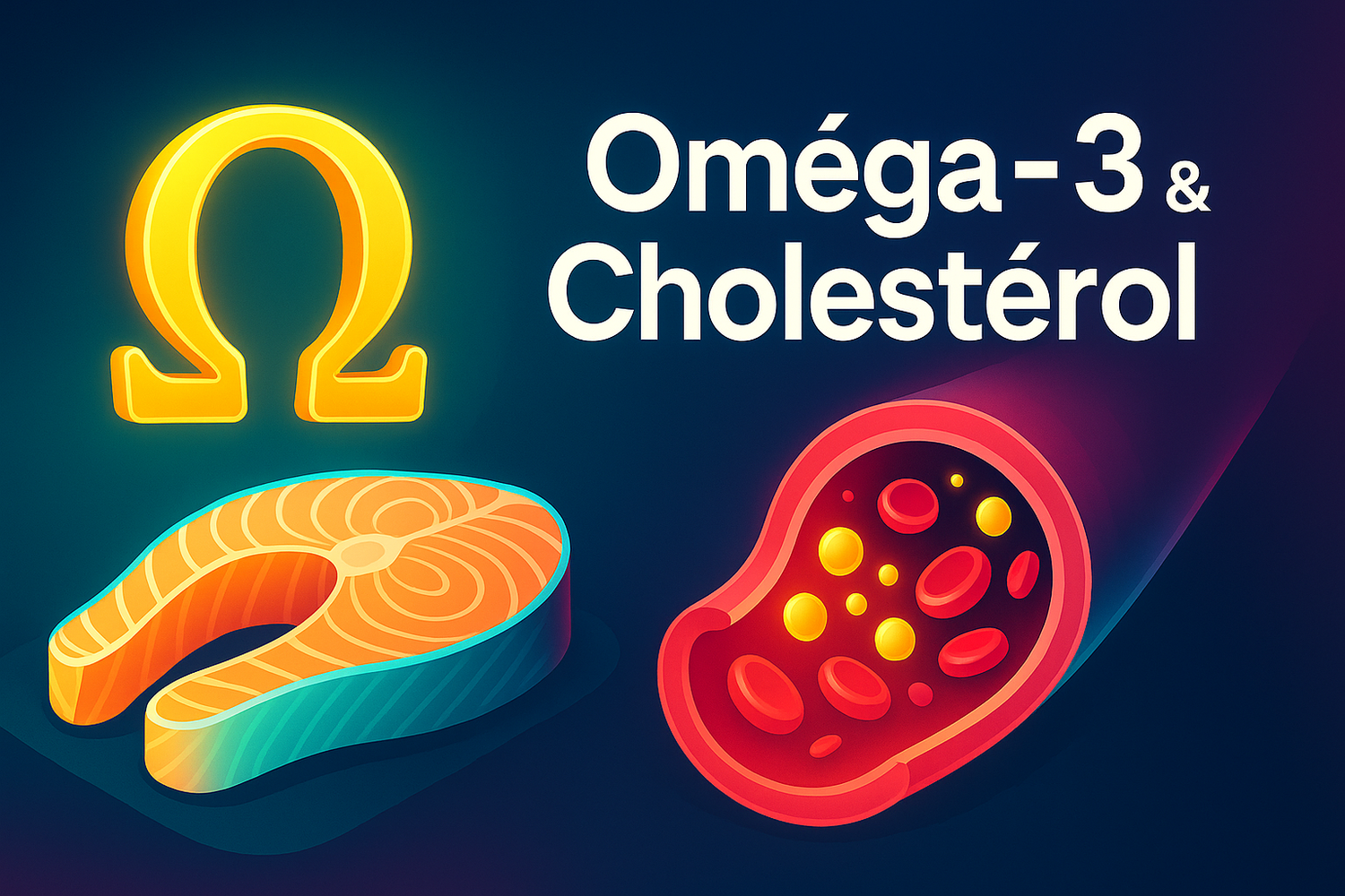Oméga-3 et cholestérol : quel lien entre les deux ?