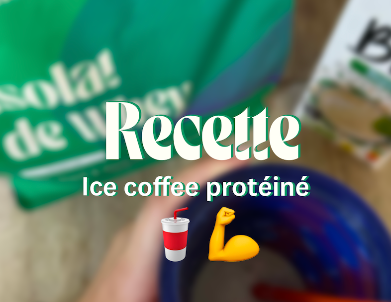 Recette : Ice coffee protéiné