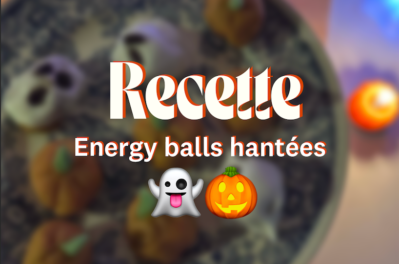 Recette : Energy balls d'Halloween