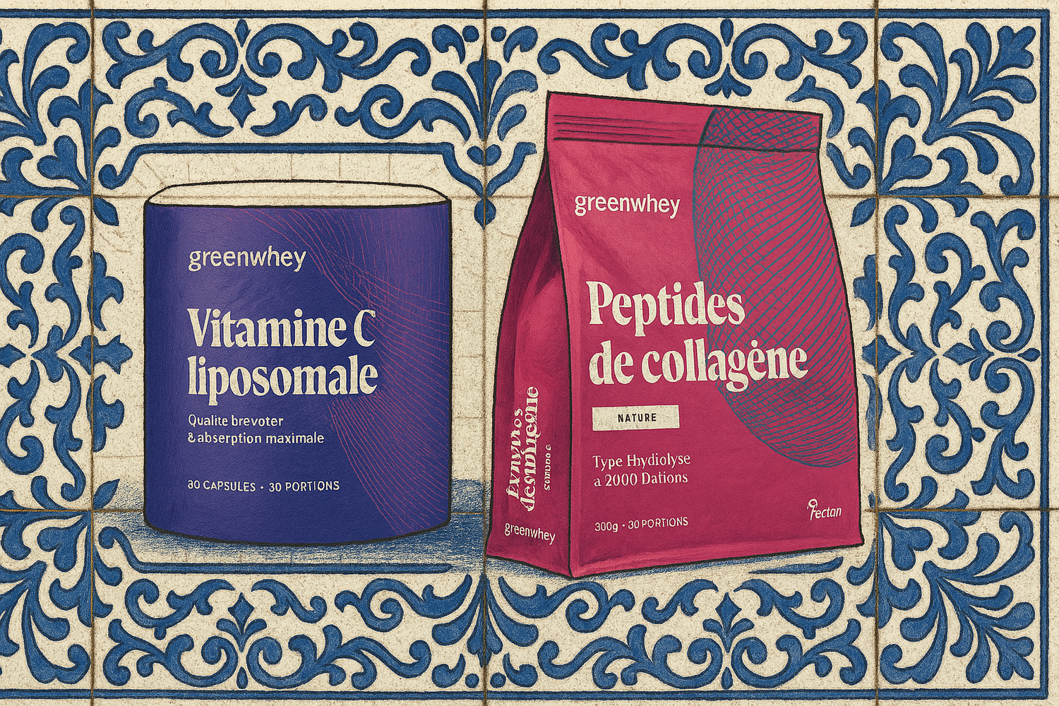 Collagène et Vitamine C, un duo pas comme les autres !