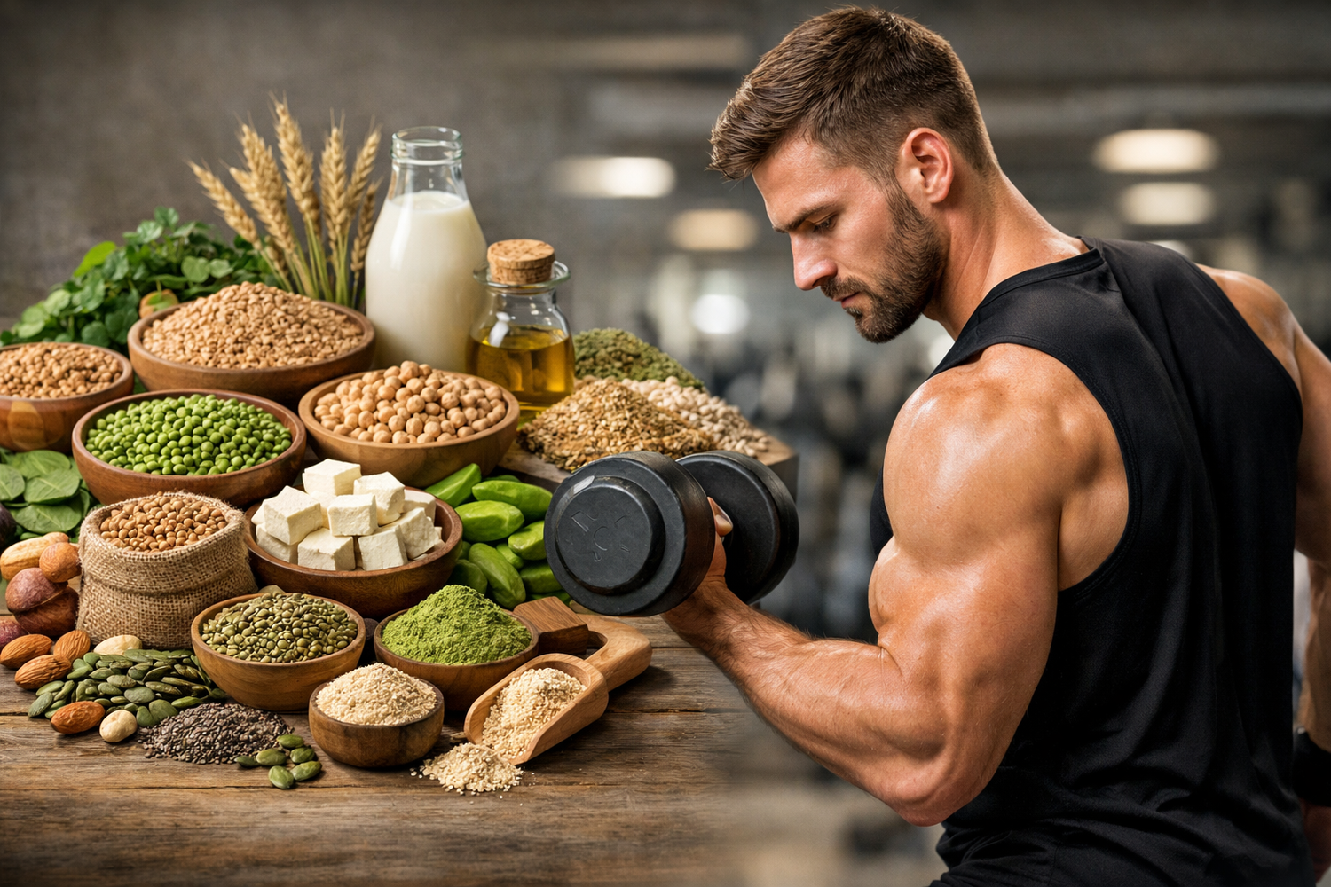 Protéine végétale et musculation, sont-elles efficaces ?