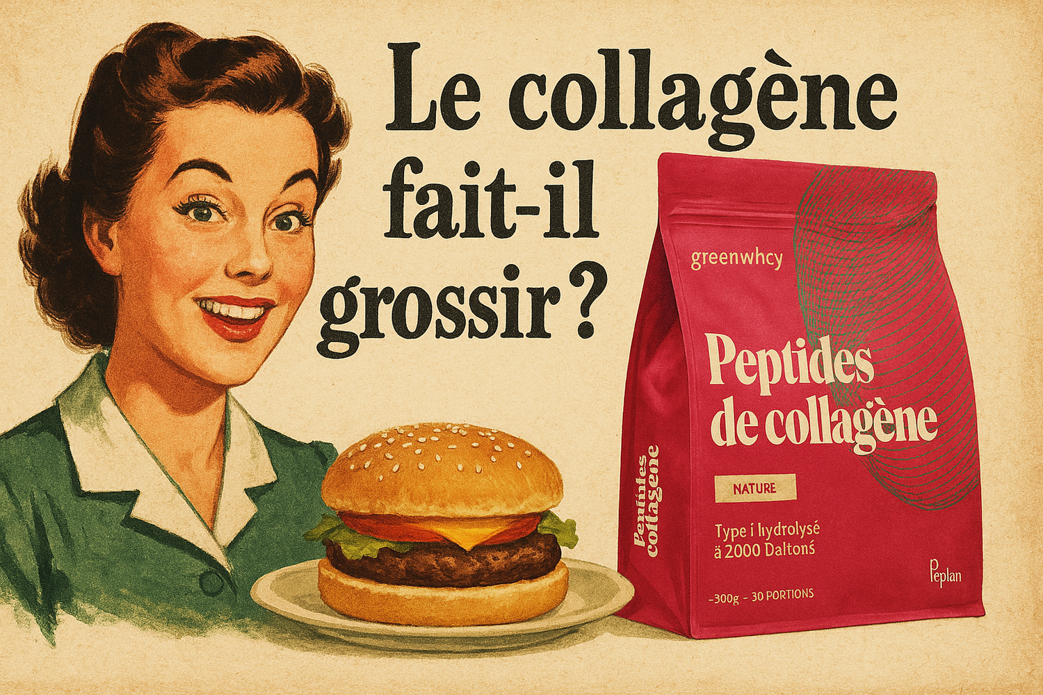 Est-ce que la prise de collagène fait grossir ?