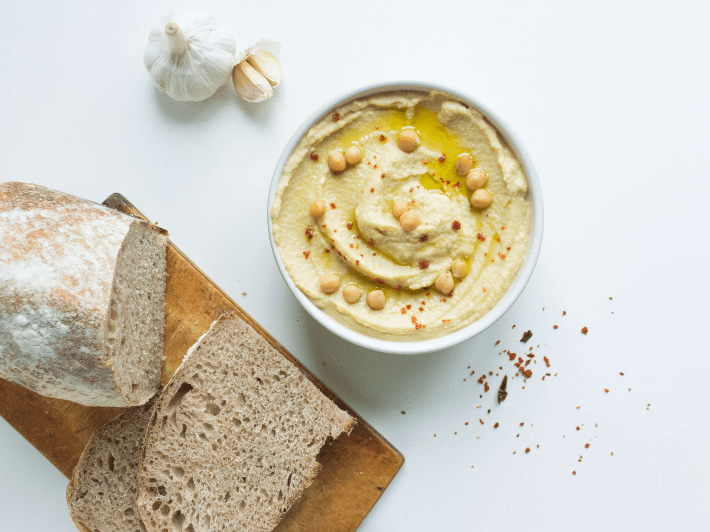 Houmous au beurre de cacahuètes - GREEN WHEY