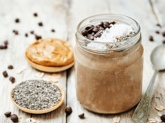 Recette de Porridge Snickers - GREEN WHEY