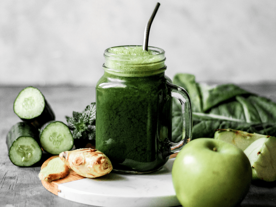 Smoothie protéiné facile et healthy - GREEN WHEY