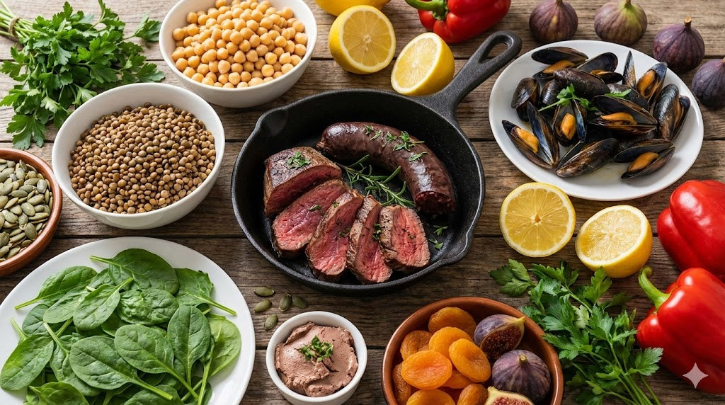 Les aliments les plus riches en fer