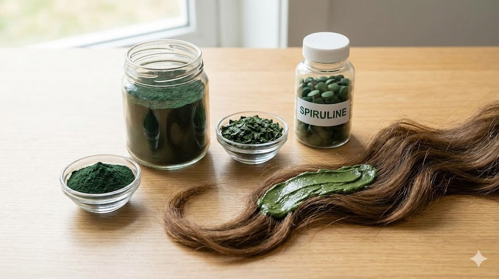 Spiruline : des bienfaits capillaires possibles, surtout grâce à ses nutriments
