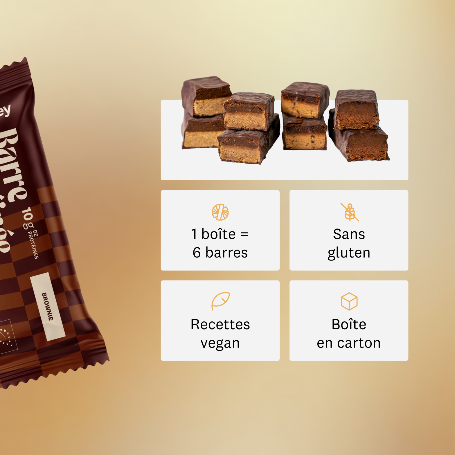 Barres protéinées Bio