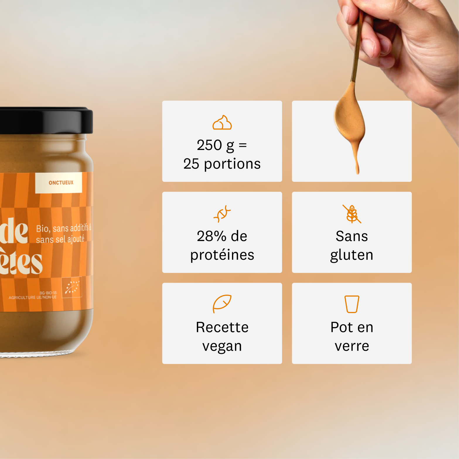 Beurre de Cacahuètes Bio