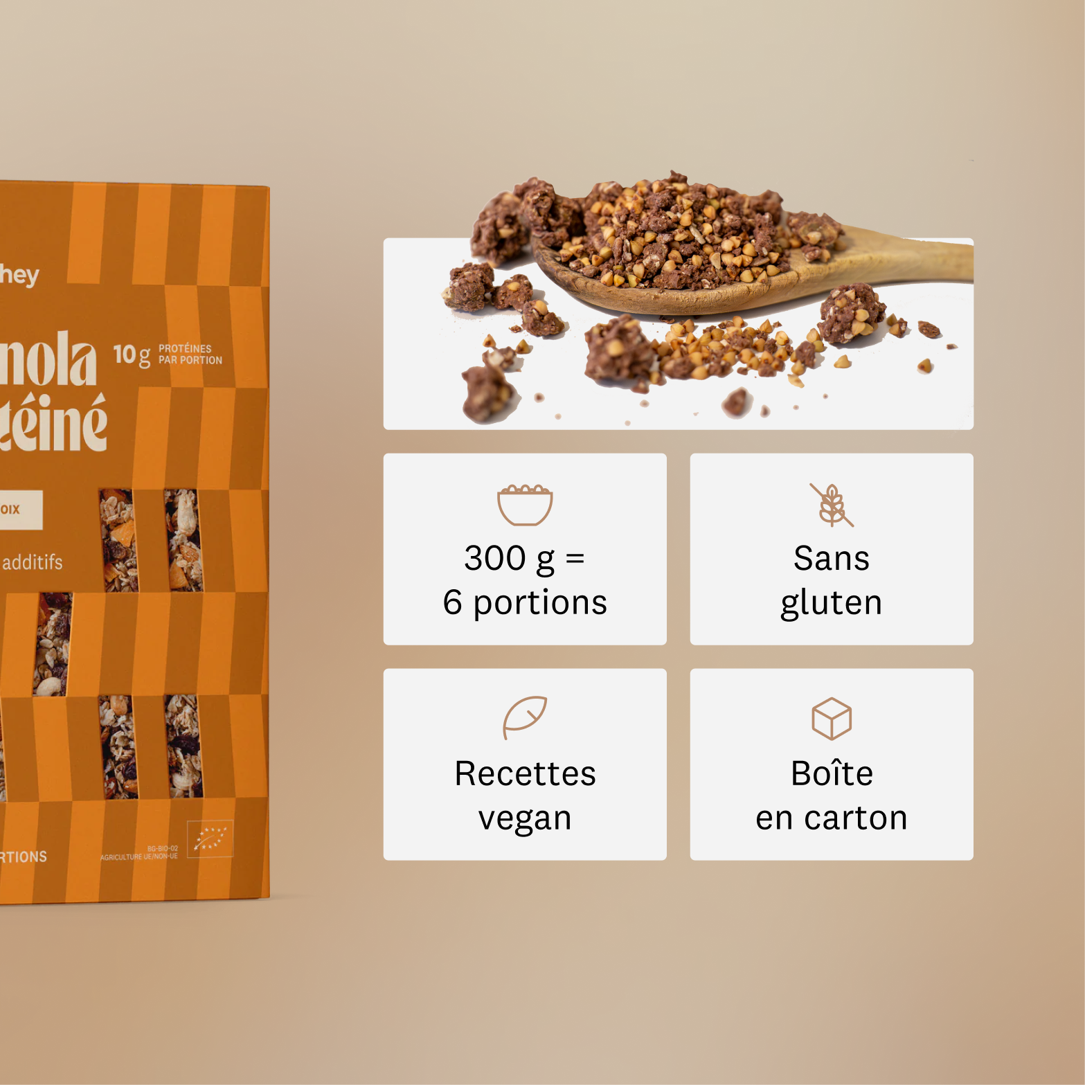 Granola protéiné Bio