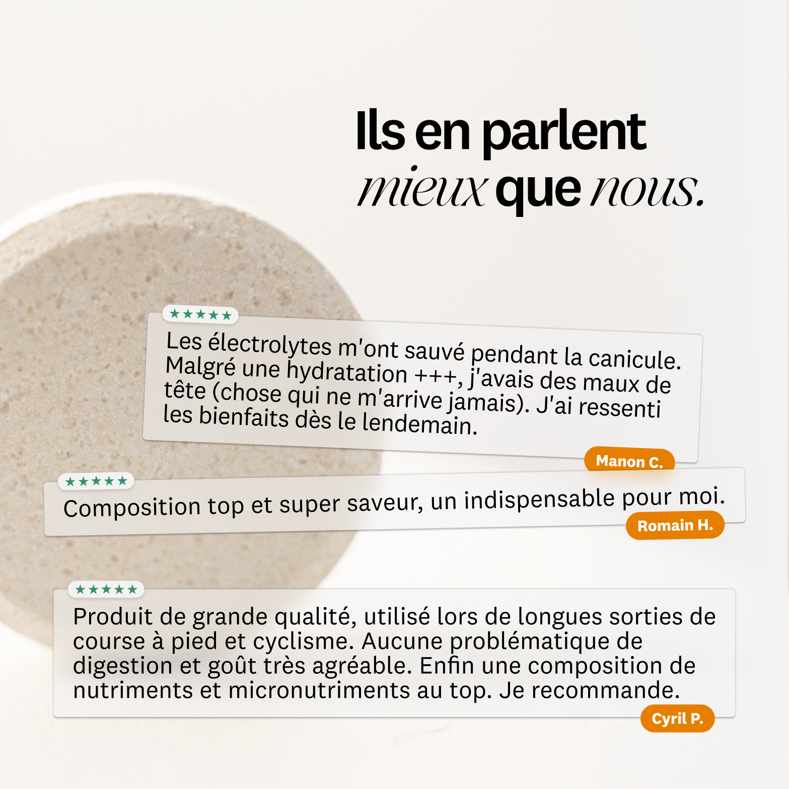 Électrolytes d’hydratation