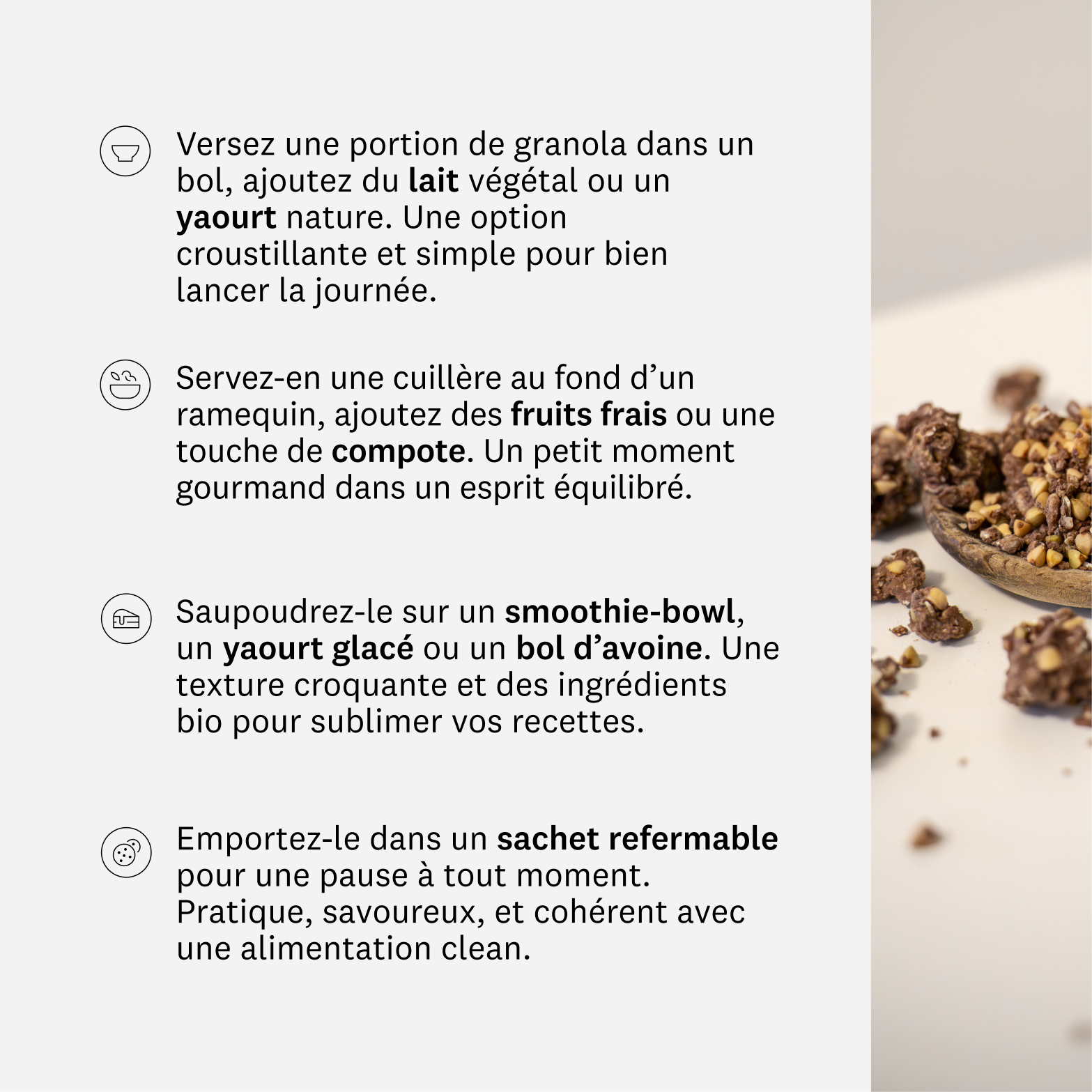 Granola protéiné Bio