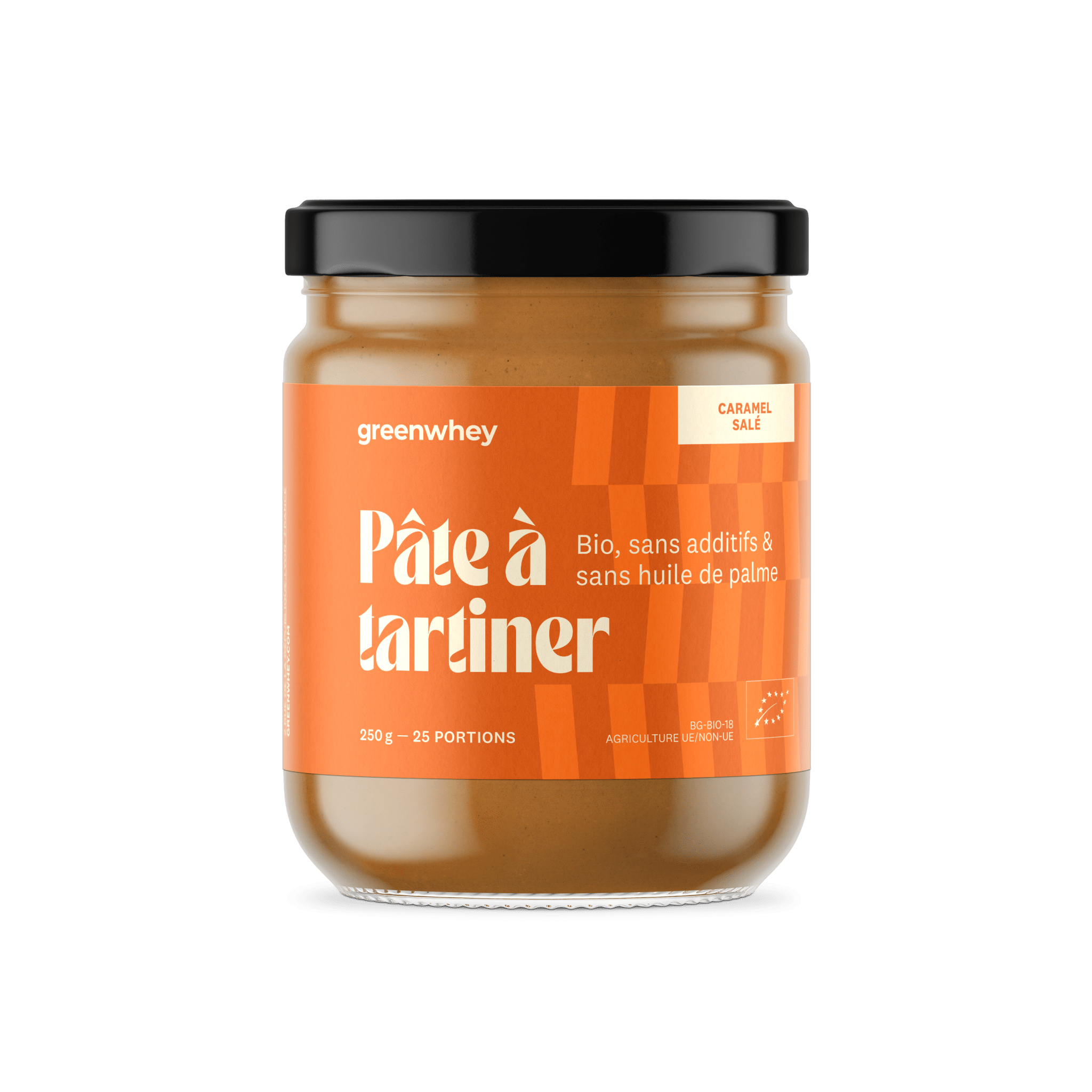 Pâte à tartiner protéinée Bio - GREEN WHEY