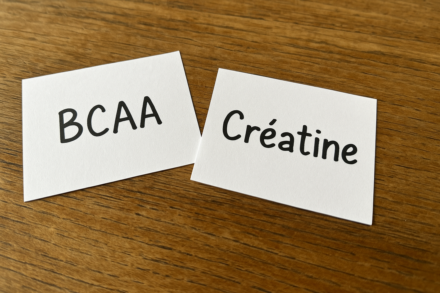 Créatine ou BCAA : mieux comprendre leurs rôles, leurs instants clés et leur possible duo gagnant