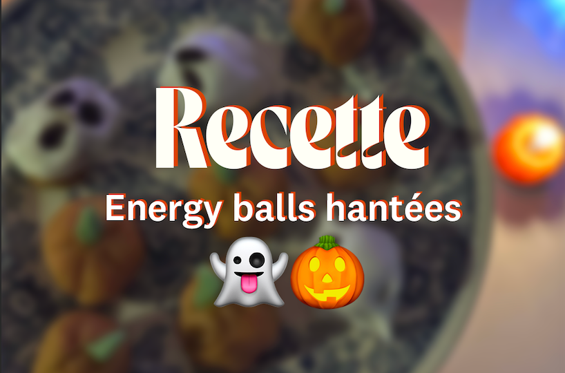 Energy balls d'Halloween