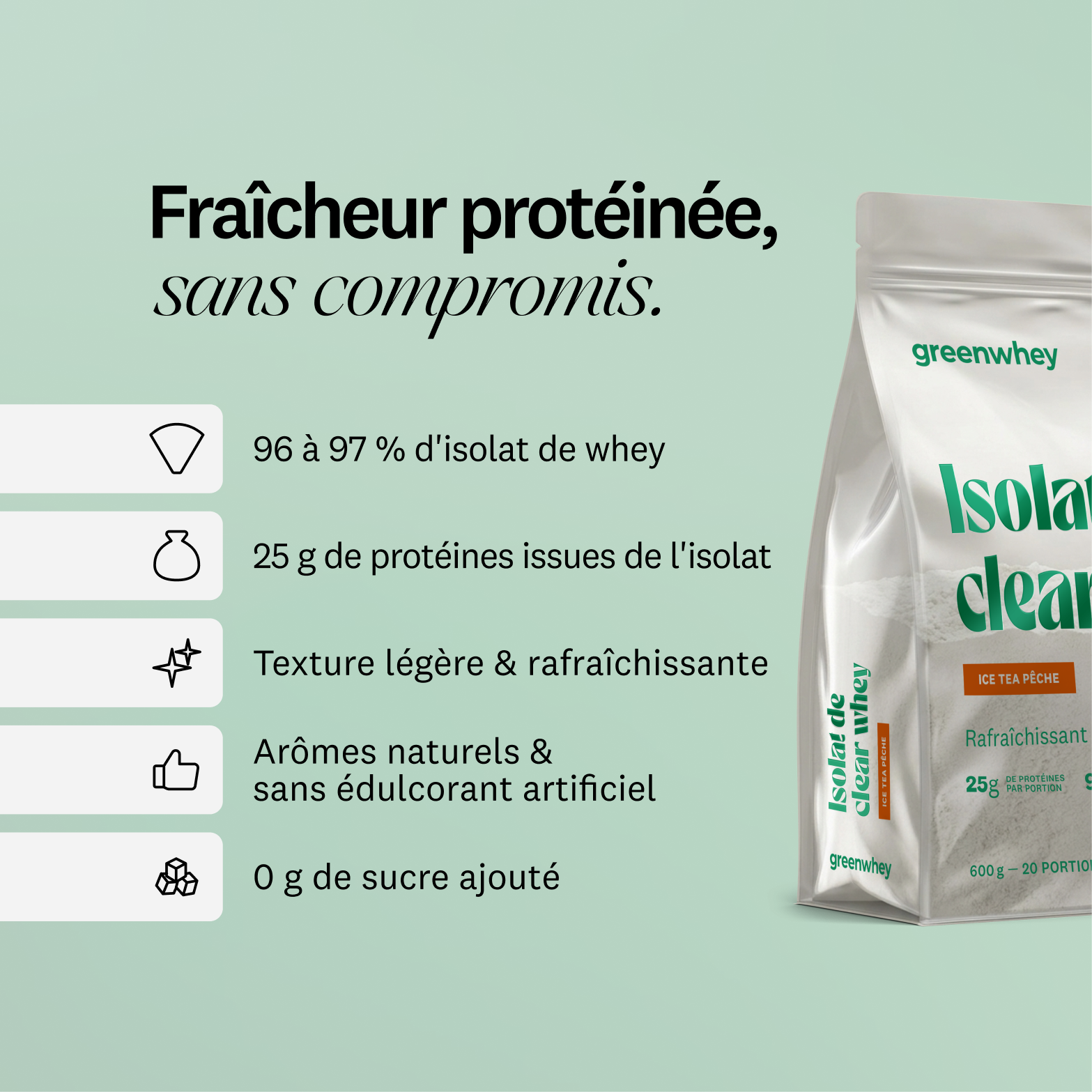 Isolat de Clear Whey