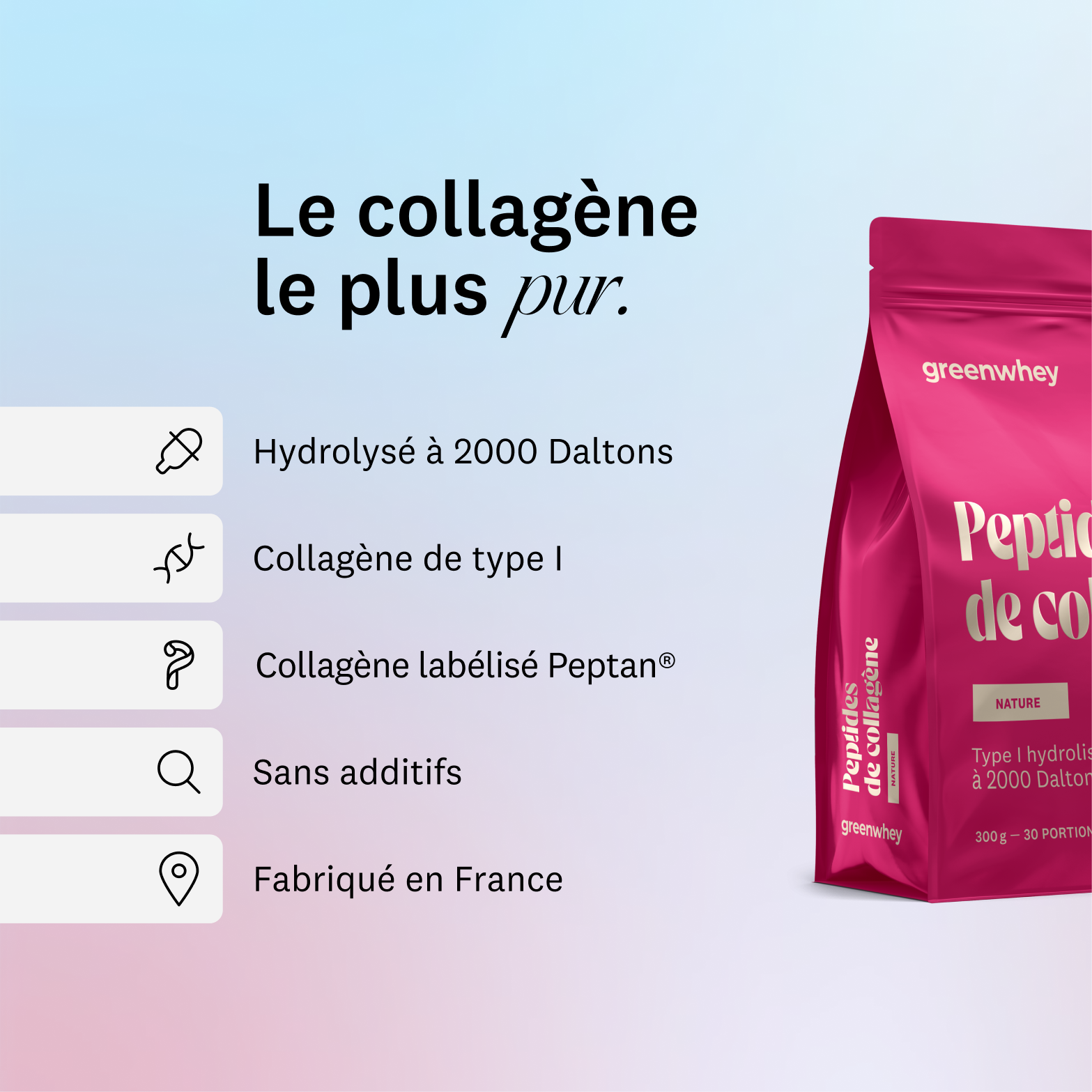 Peptides de Collagène PEPTAN®