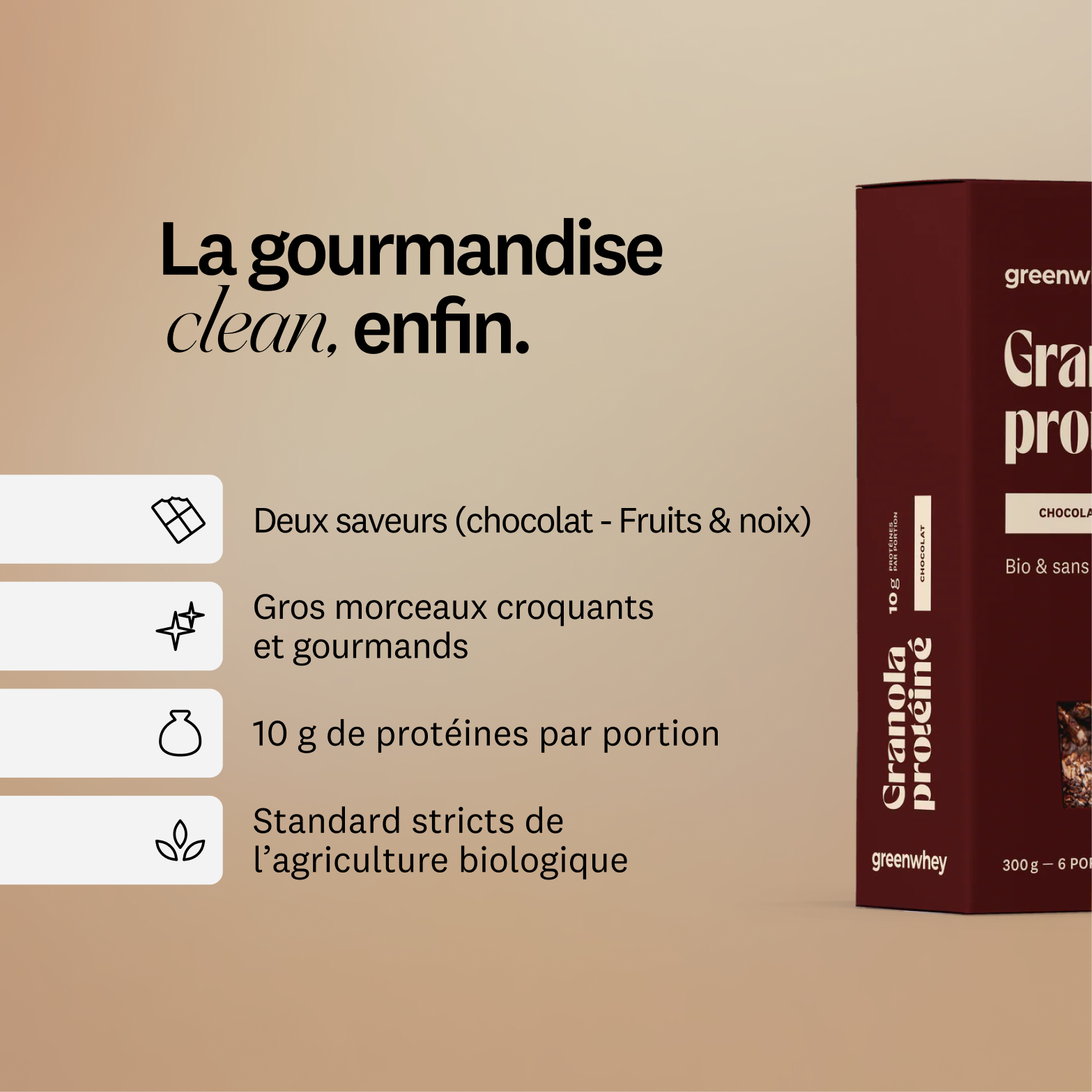 Granola protéiné Bio