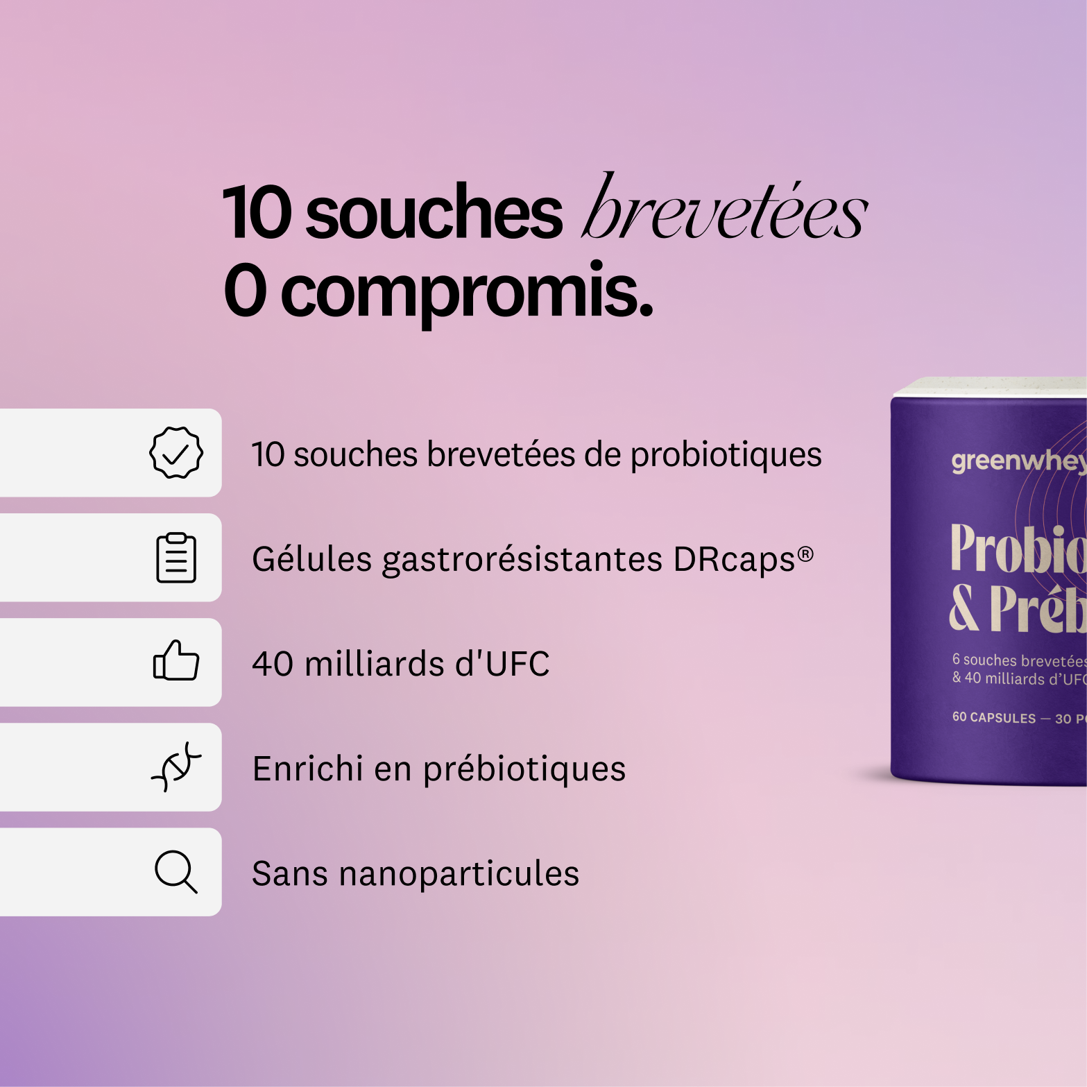 Probiotiques & Prébiotiques