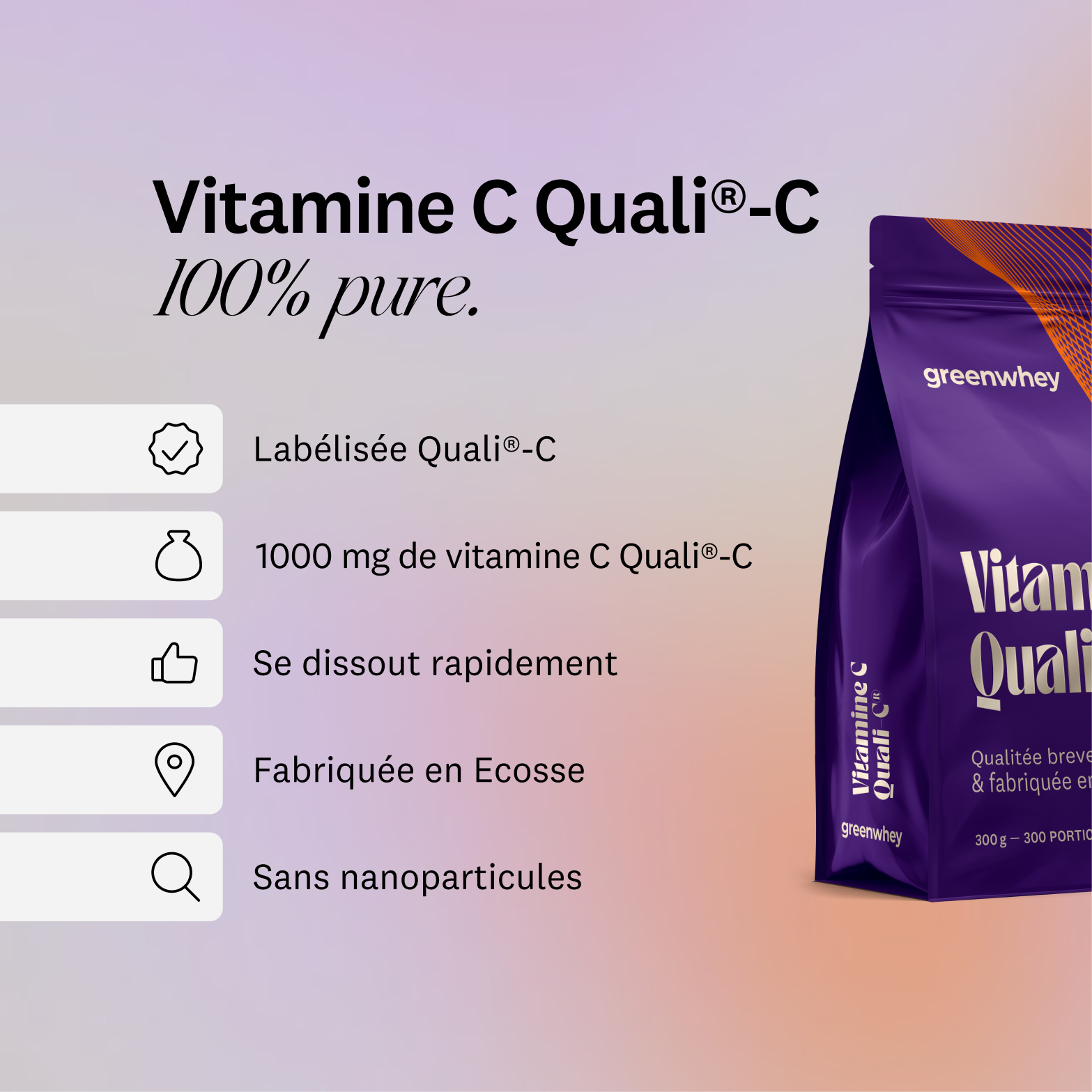 Vitamine C en poudre