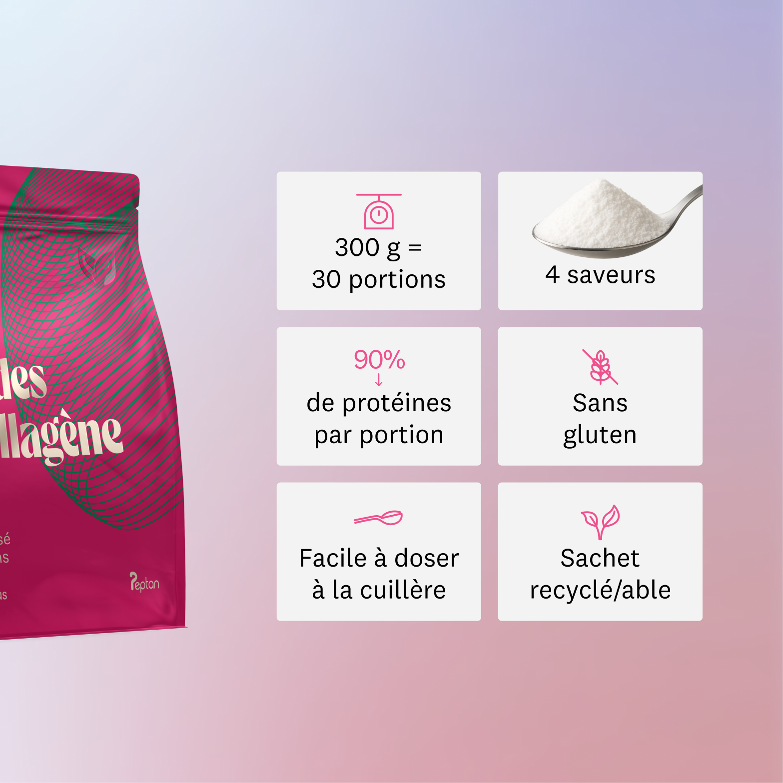 Peptides de Collagène PEPTAN®