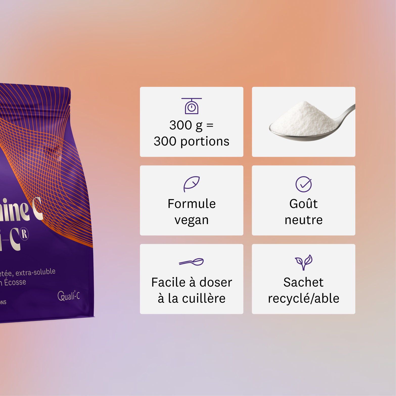 Vitamine C en poudre