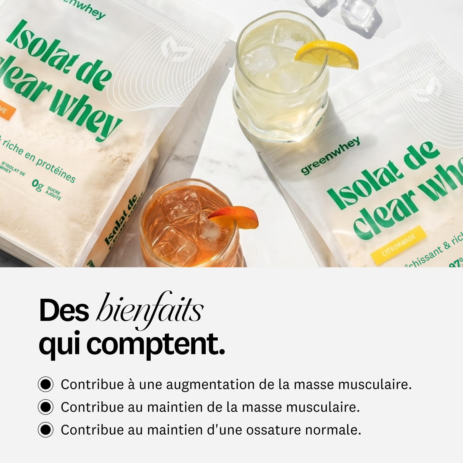 Isolat de Clear Whey