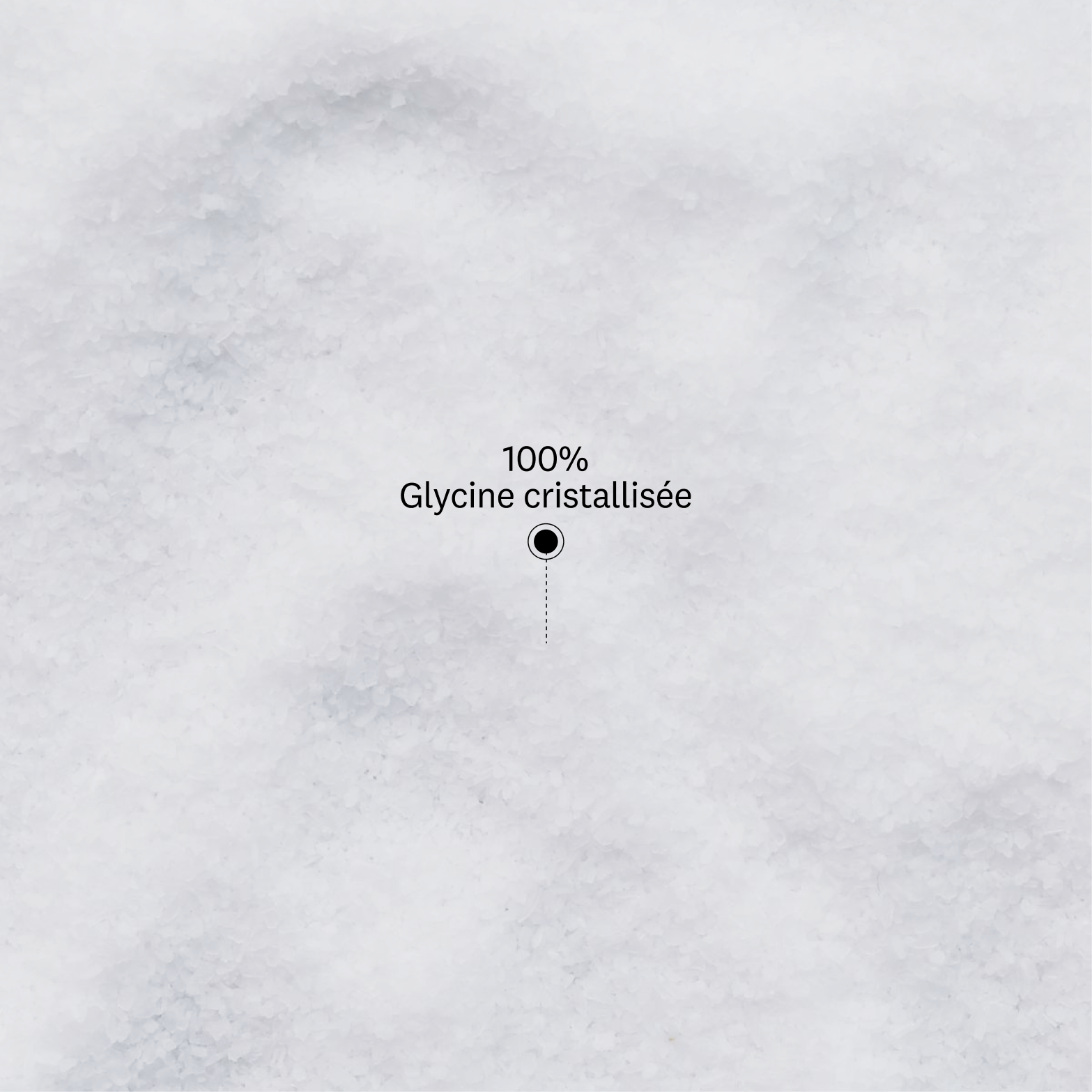 Glycine cristallisée