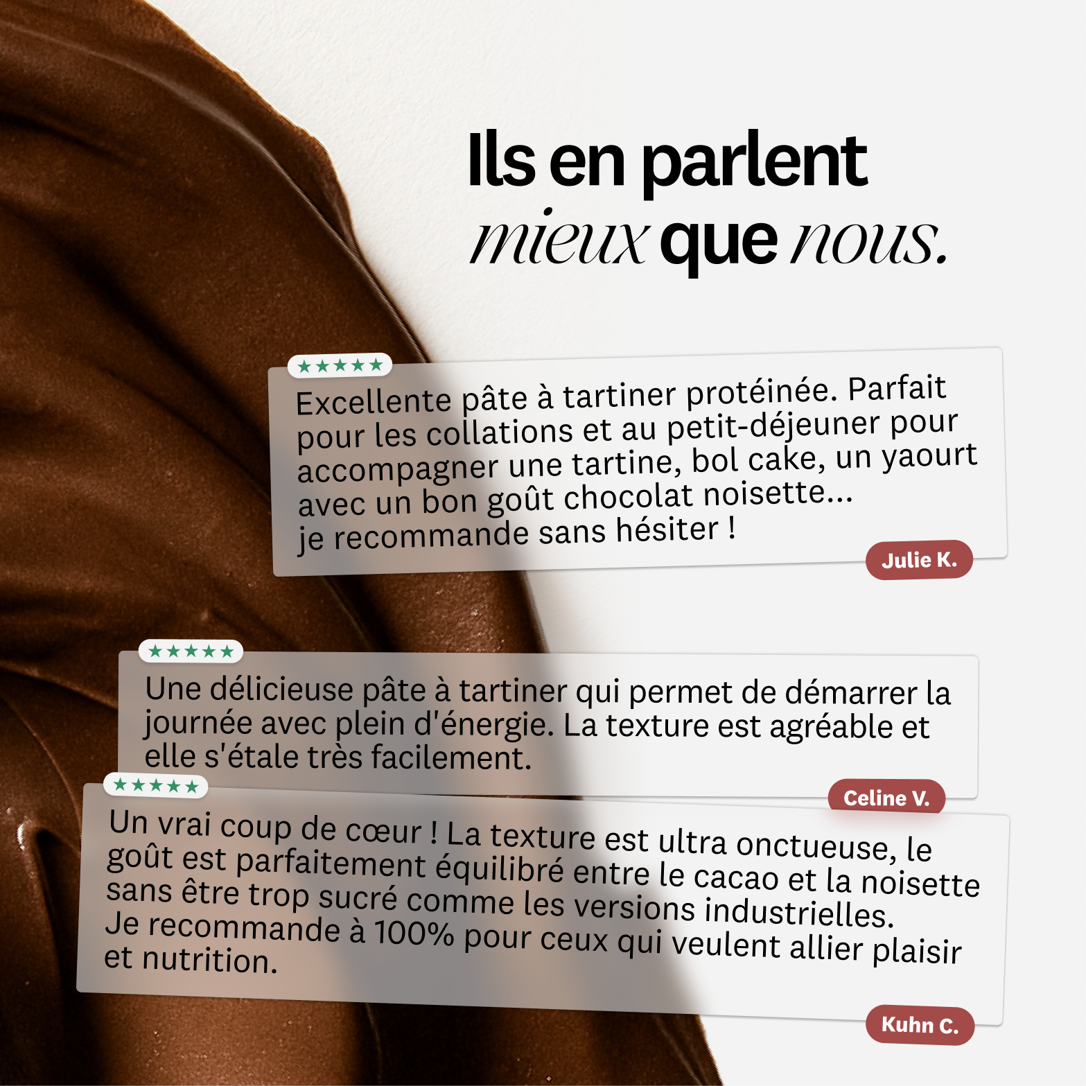 Pâte à tartiner protéinée Bio