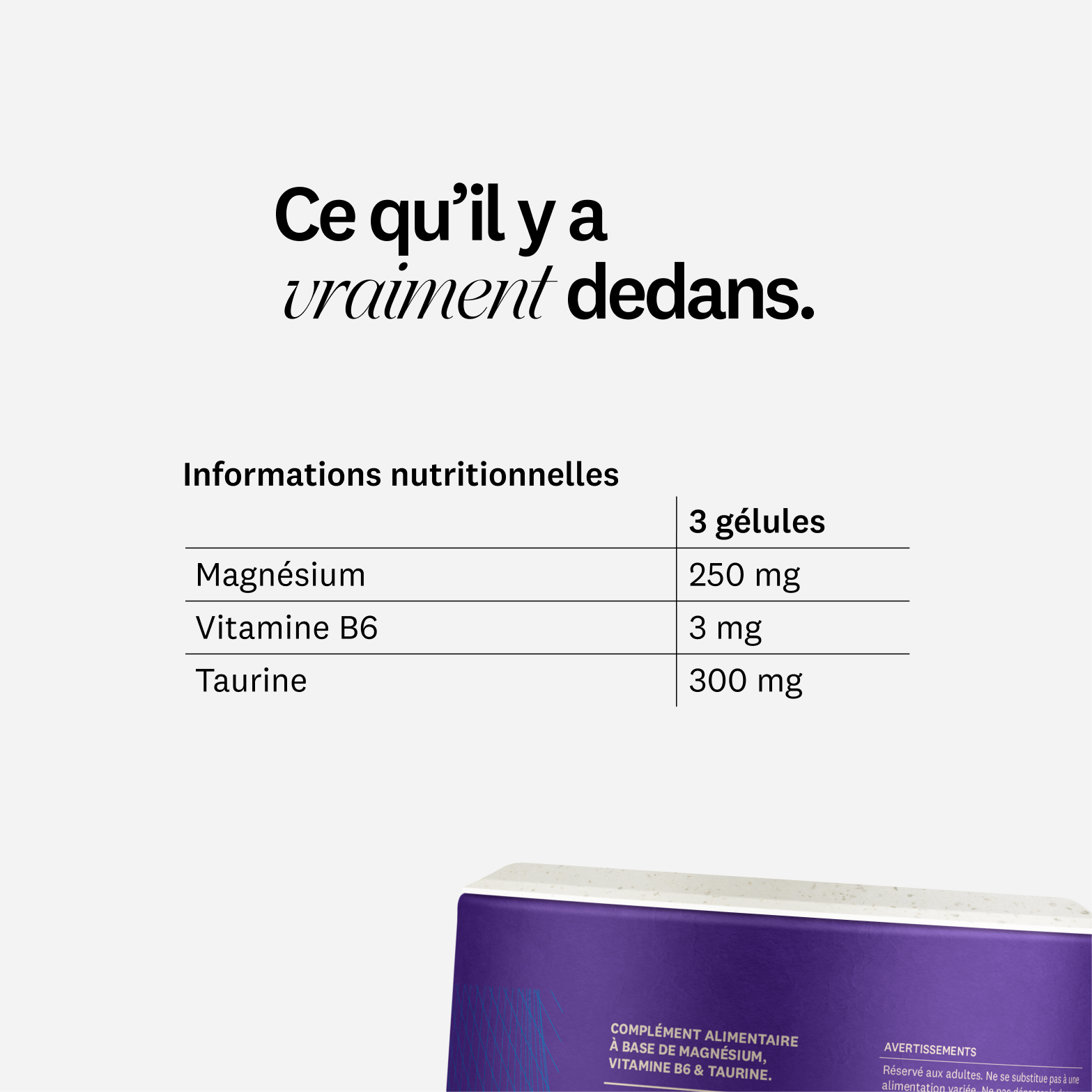 Magnésium Bisglycinate