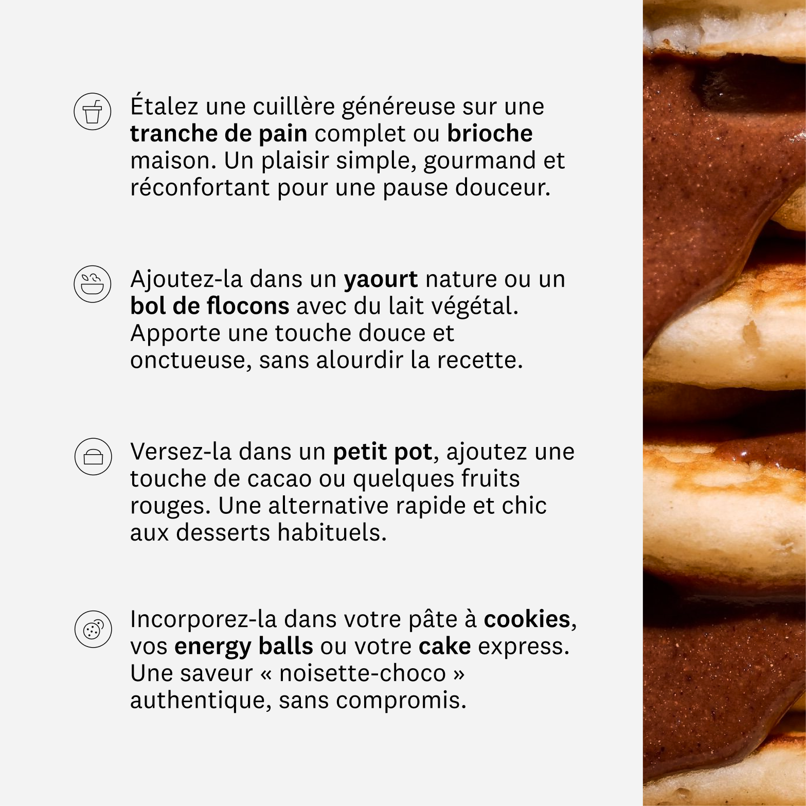 Pâte à tartiner protéinée Bio