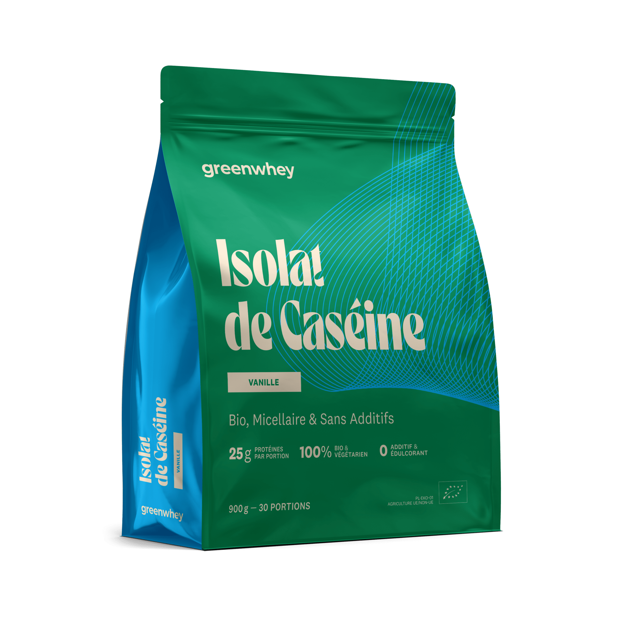 Isolat de Caséine Bio Micellaire - GREEN WHEY