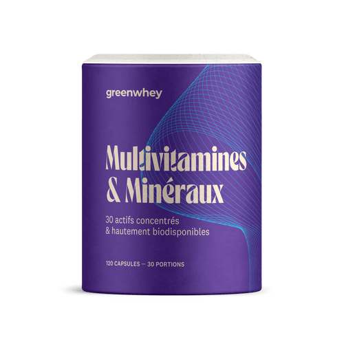 Multivitamines et Minéraux - GREEN WHEY